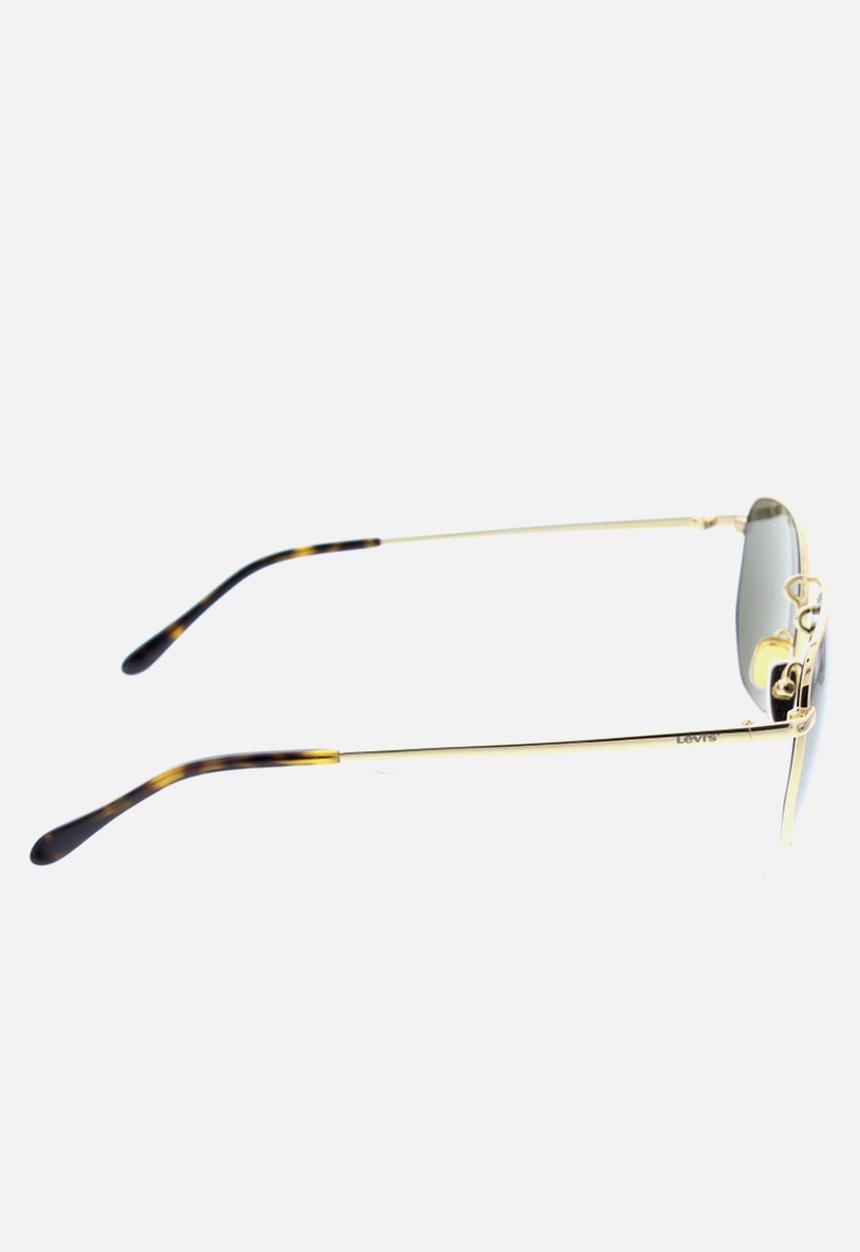 Levi’s® - Levi's hexagonal sunglasses  51-21-140 - gold & black