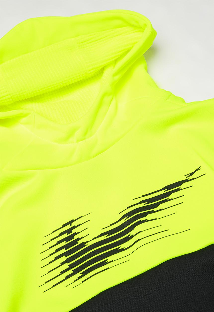 Nike - Nkb therma swoosh po hoodie - yellow & black 