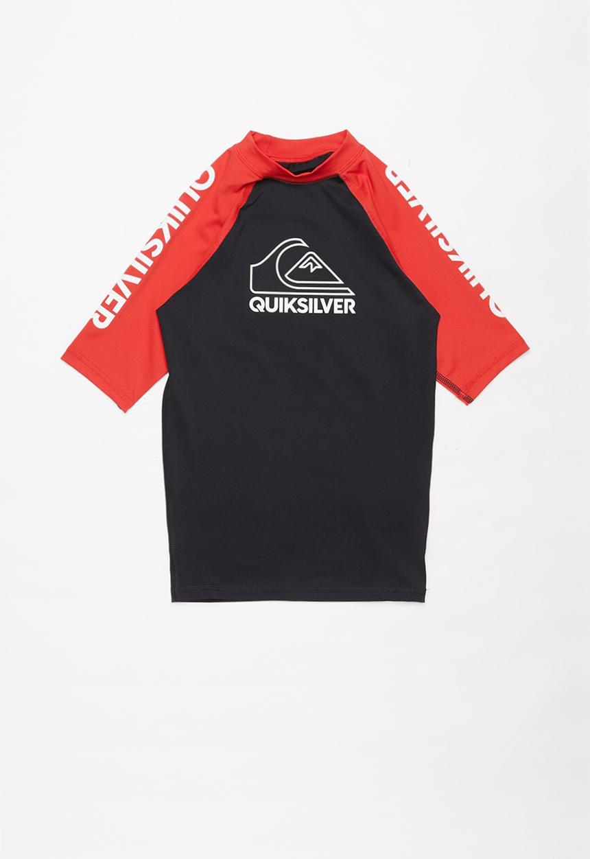Quiksilver - On tour short sleeve youth eu - red & navy
