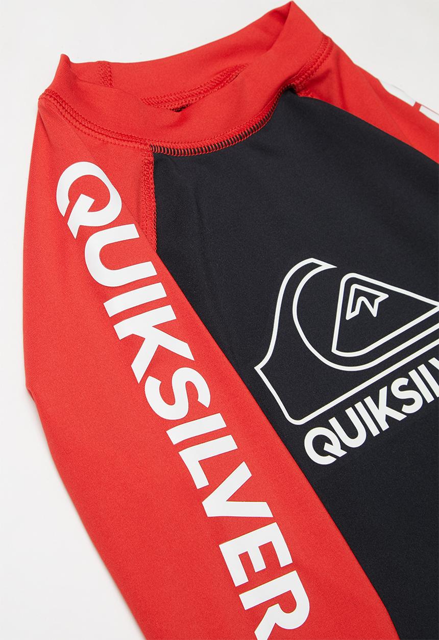 Quiksilver - On tour short sleeve youth eu - red & navy