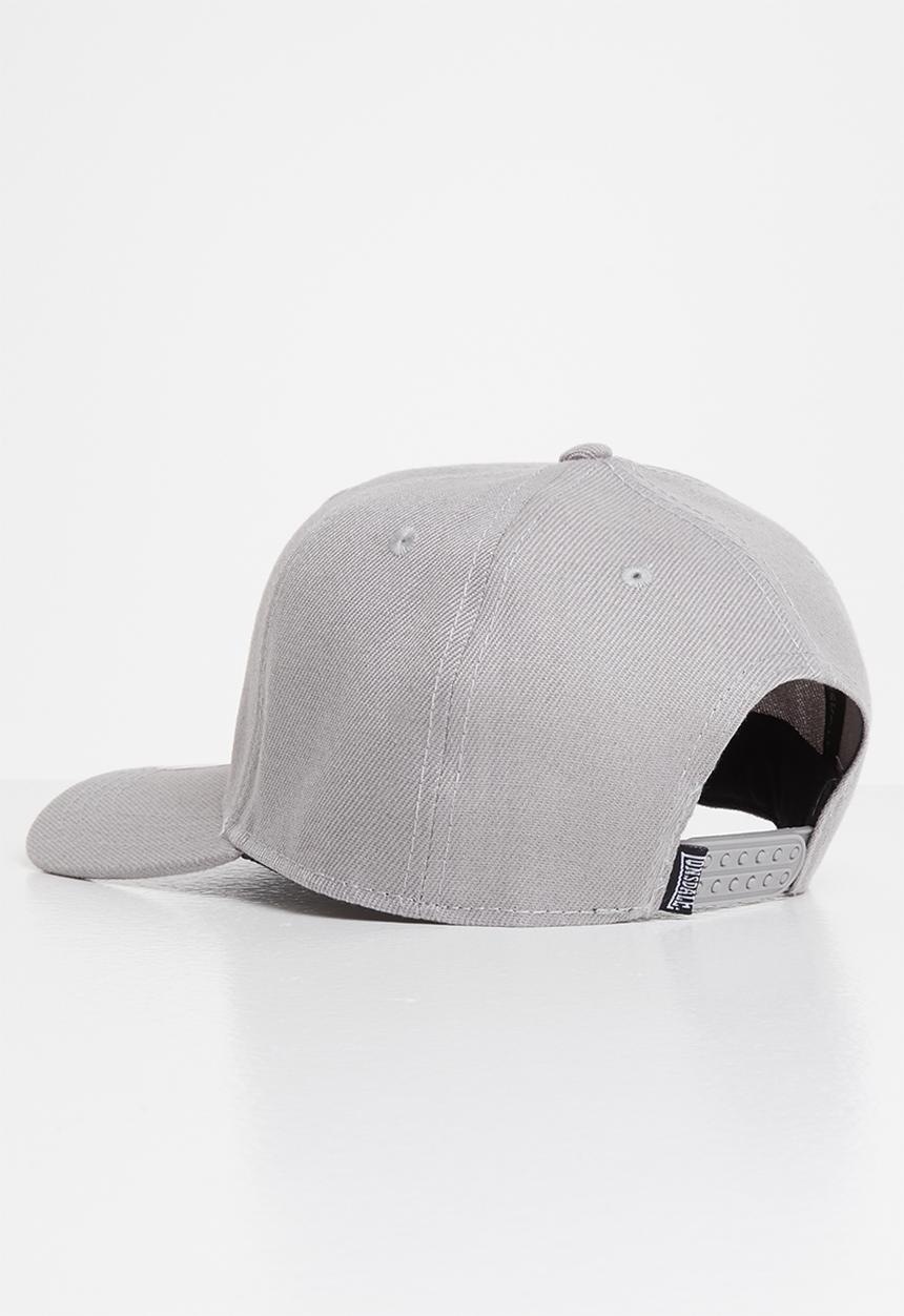 Lonsdale - Peak cap lion logo - grey