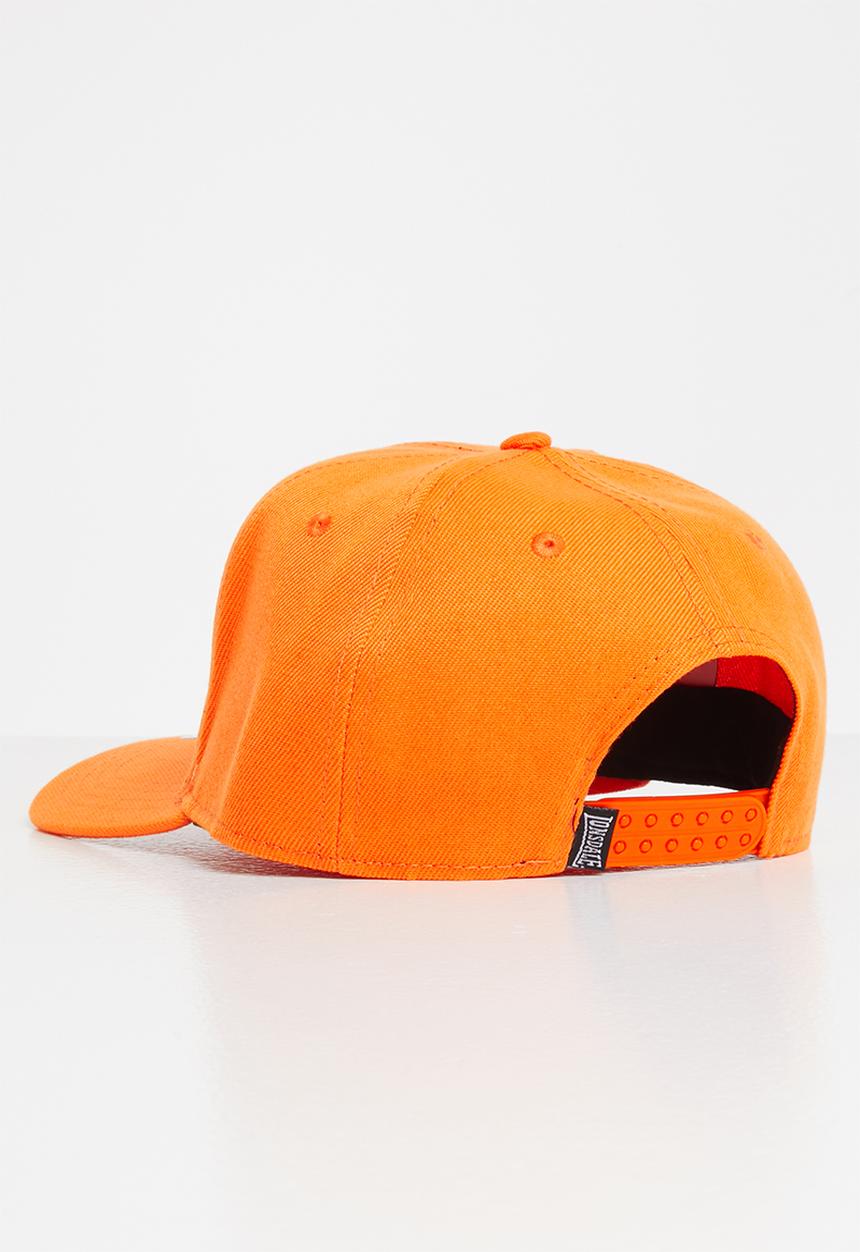 Lonsdale - Peak cap lion logo - orange
