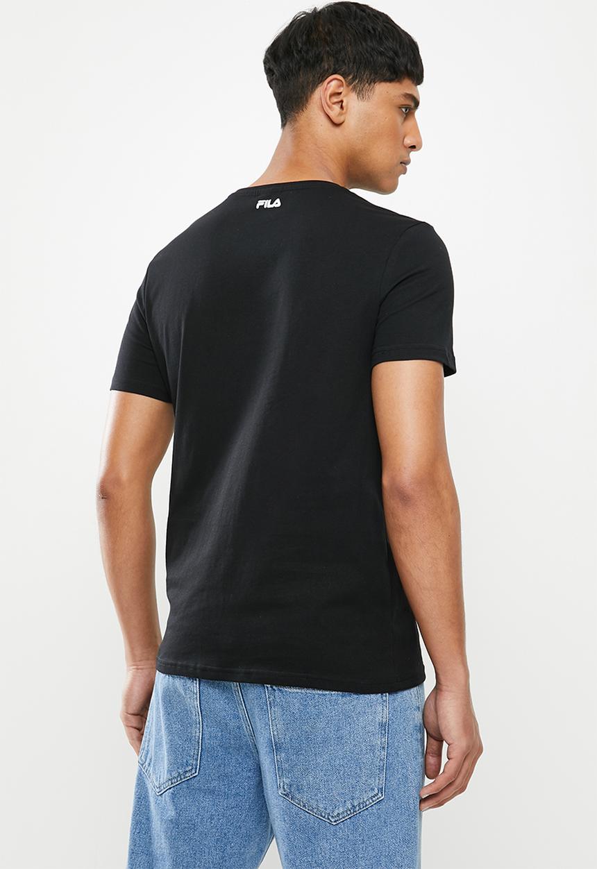 FILA - Mono deckle T-shirt - black