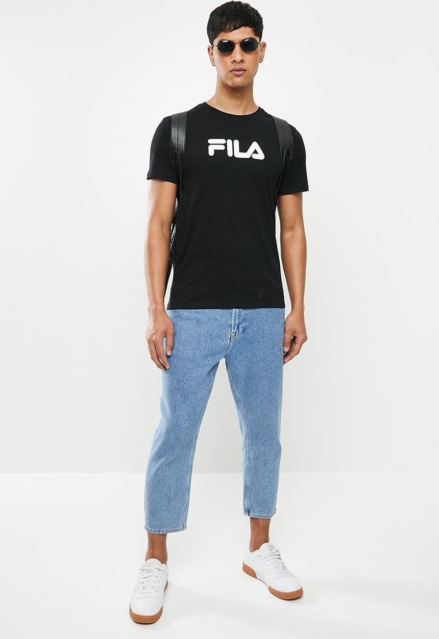 FILA - Mono deckle T-shirt - black