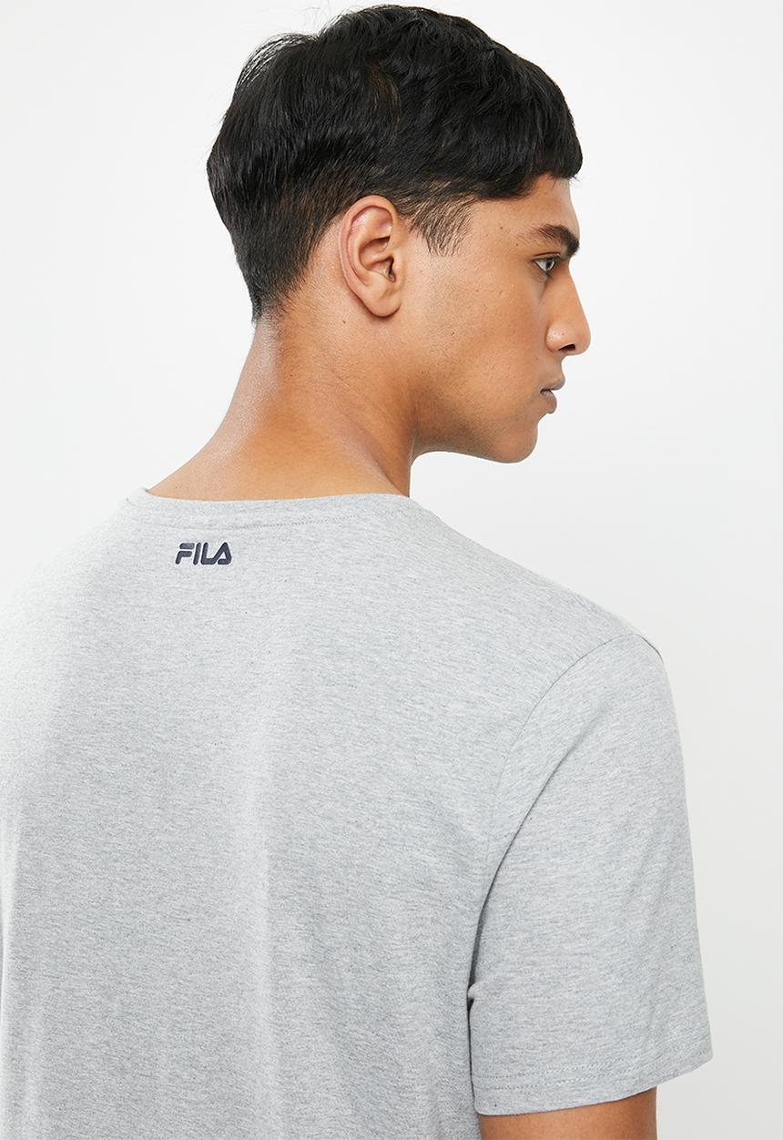 FILA - Mono deckle T-shirt - grey
