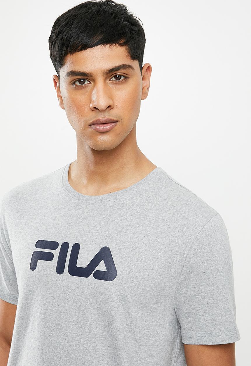 FILA - Mono deckle T-shirt - grey