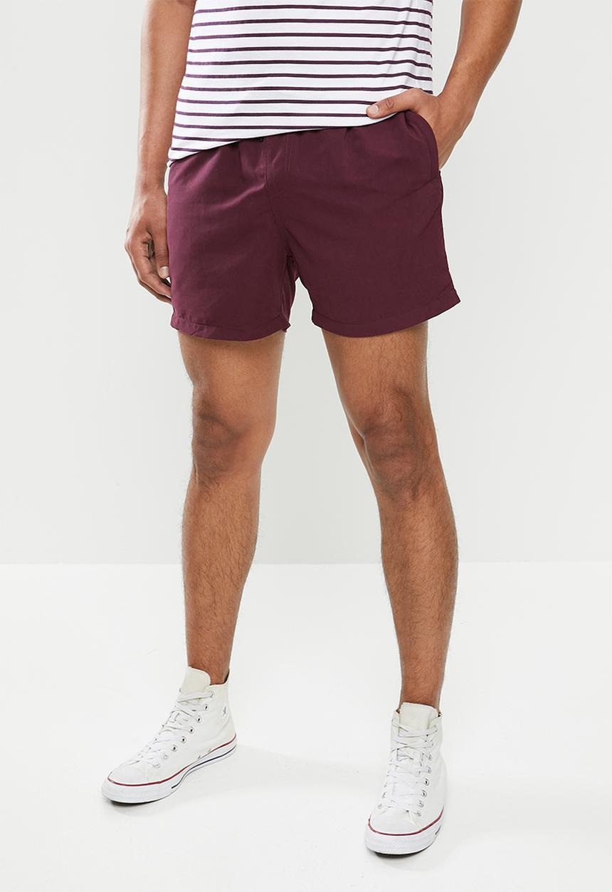 Factorie - Resort short - burgundy