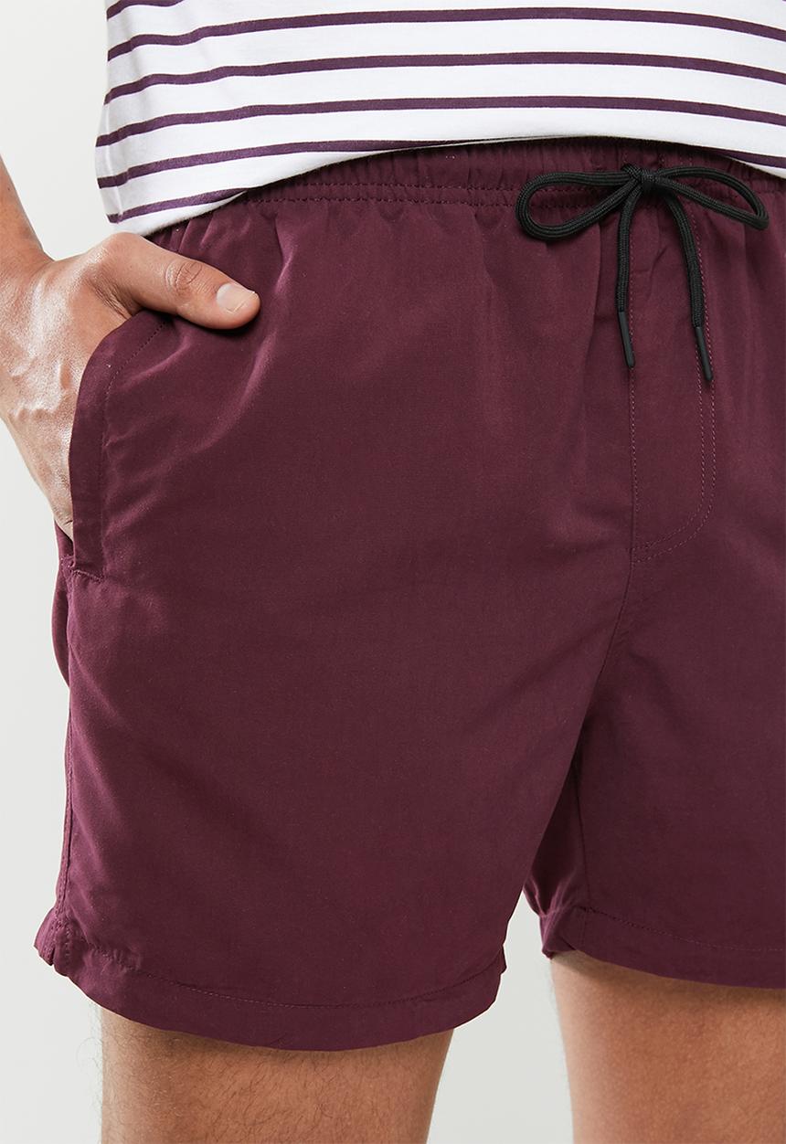 Factorie - Resort short - burgundy