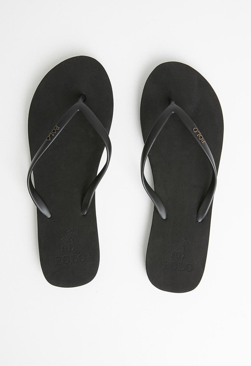 POLO - Olivia plain flip flop - black