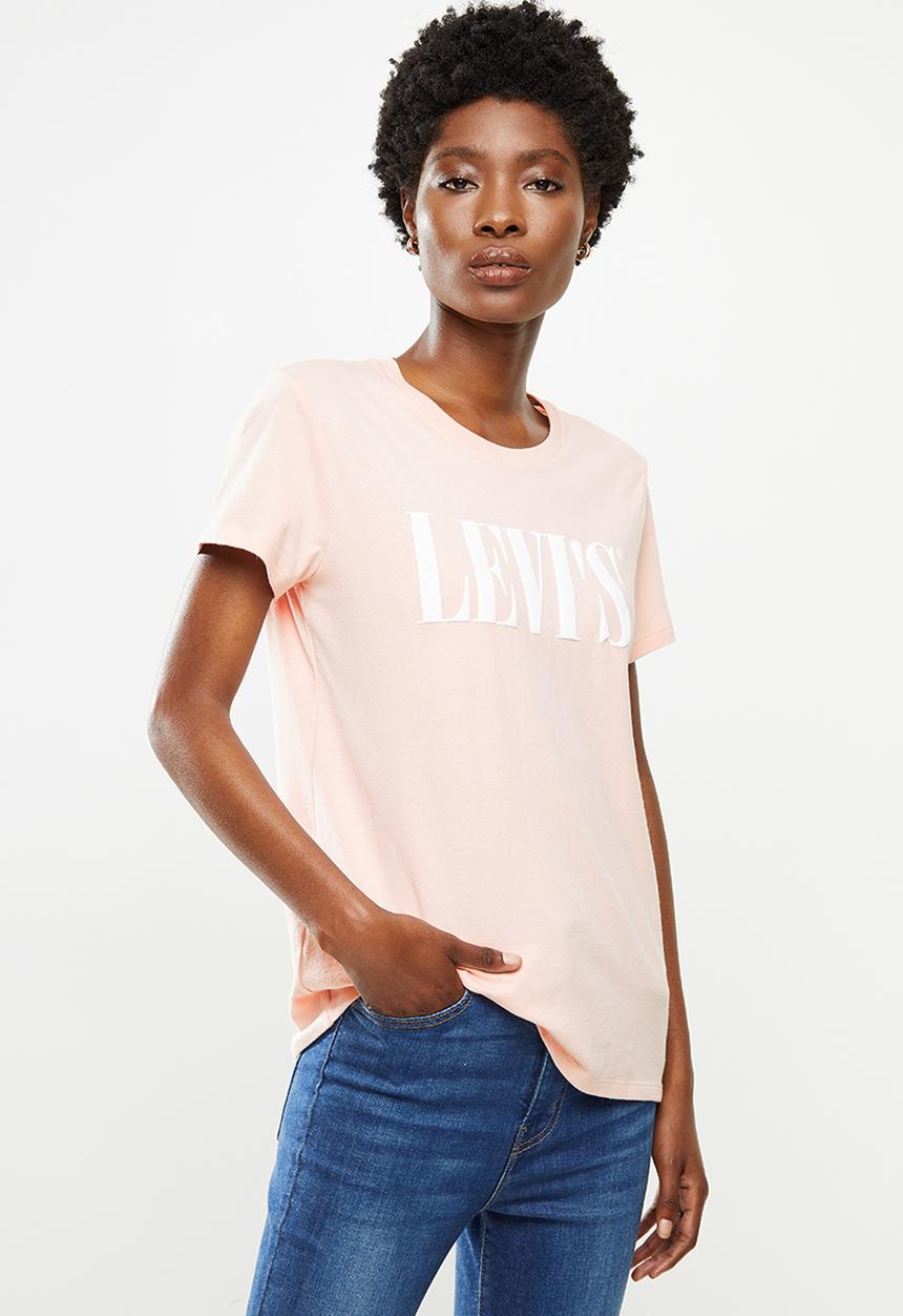 Levi’s® - The perfect tee serif logo - pink