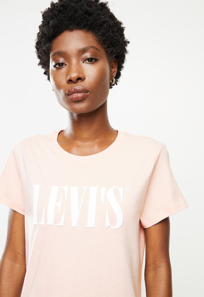 Levi’s® - The perfect tee serif logo - pink