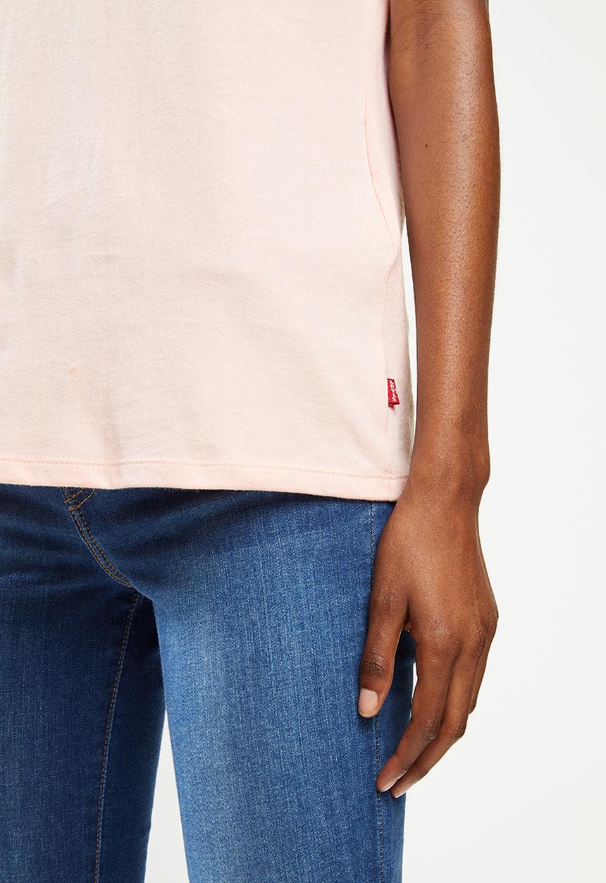 Levi’s® - The perfect tee serif logo - pink