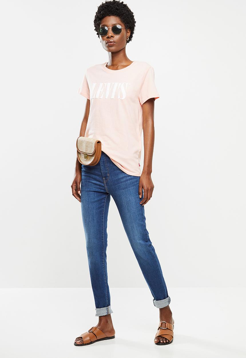 Levi’s® - The perfect tee serif logo - pink