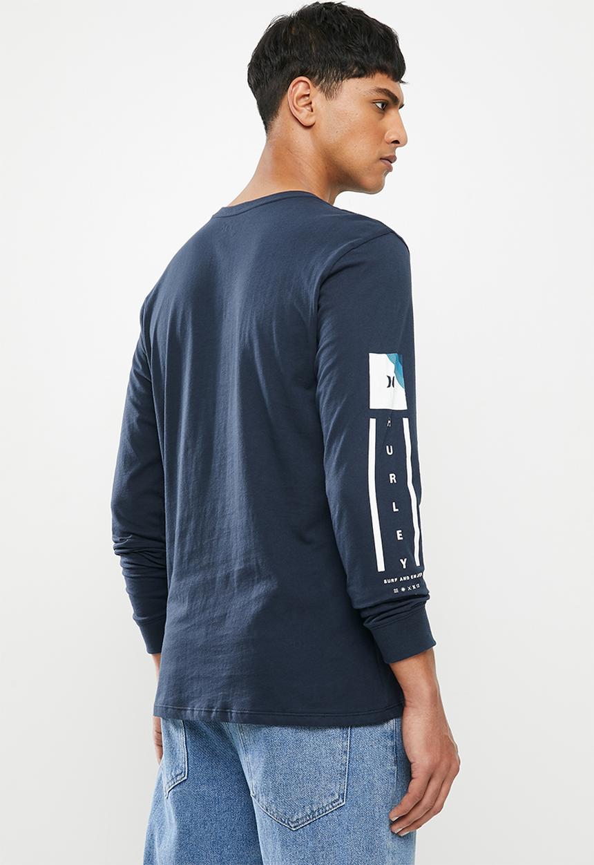 Hurley - M hrl prm right arm - navy