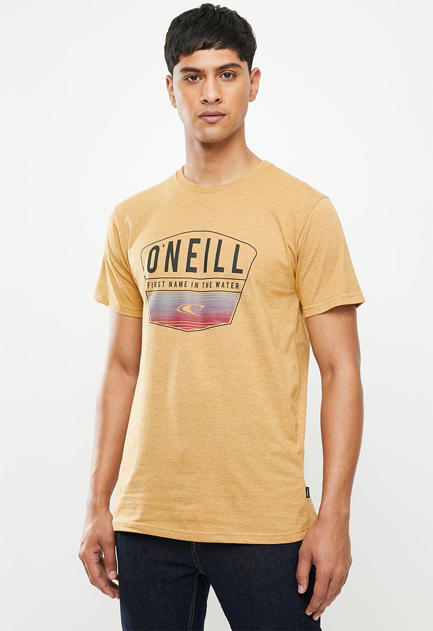 O'Neill - Backwash short sleeve tee - camel