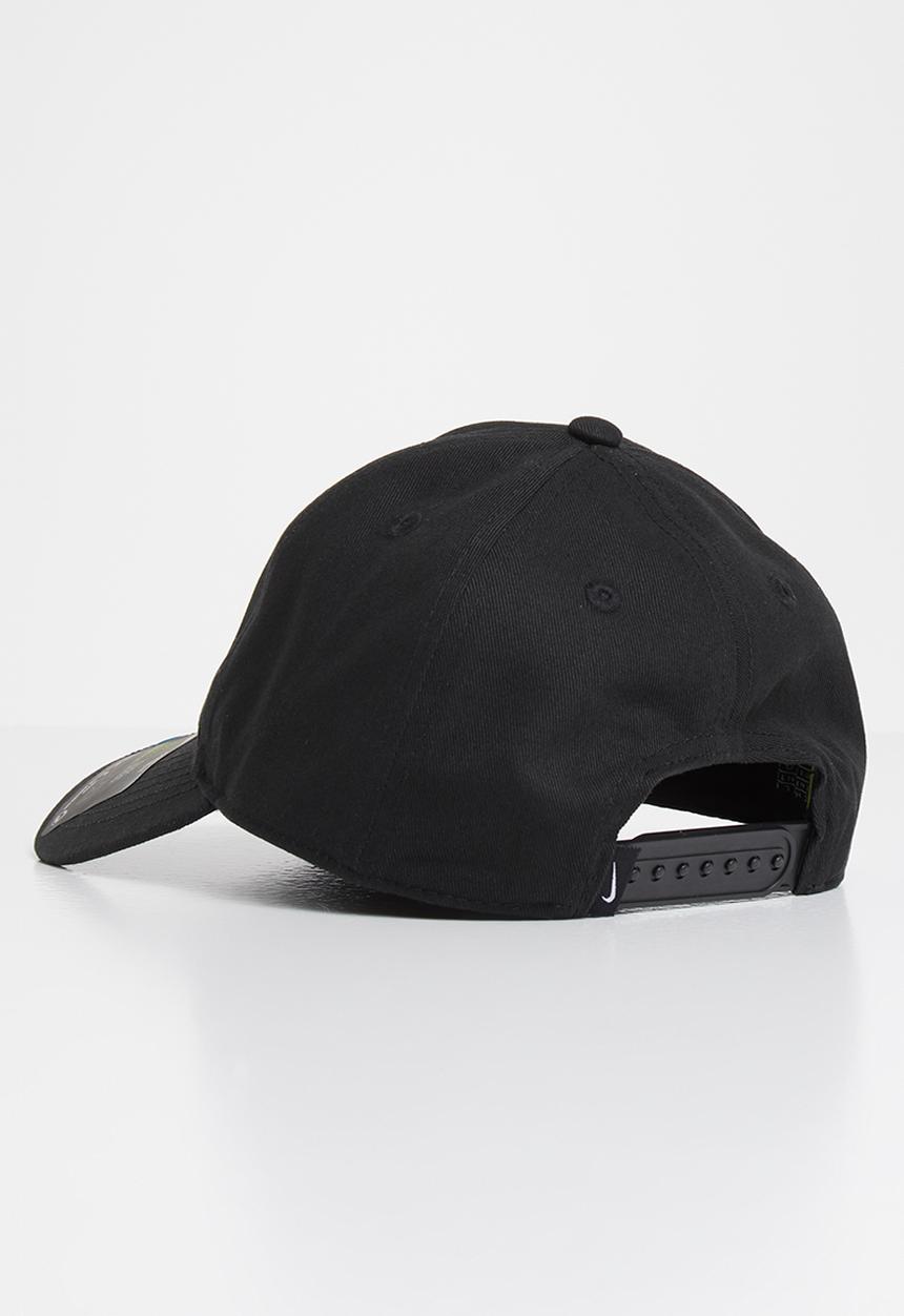 Nike - Multi swoosh curve brim - black