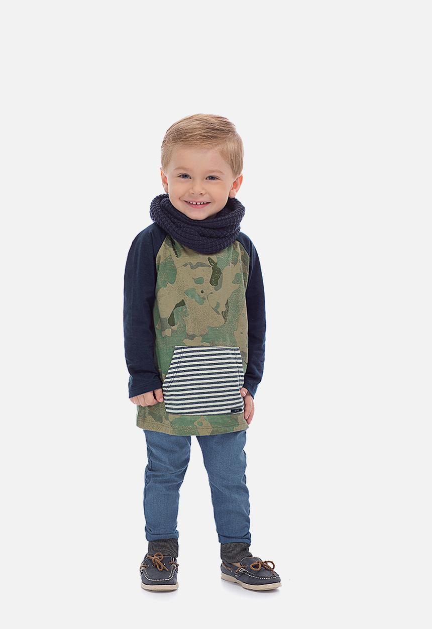 UP Baby - Baby boys single jersey printed tee - multi