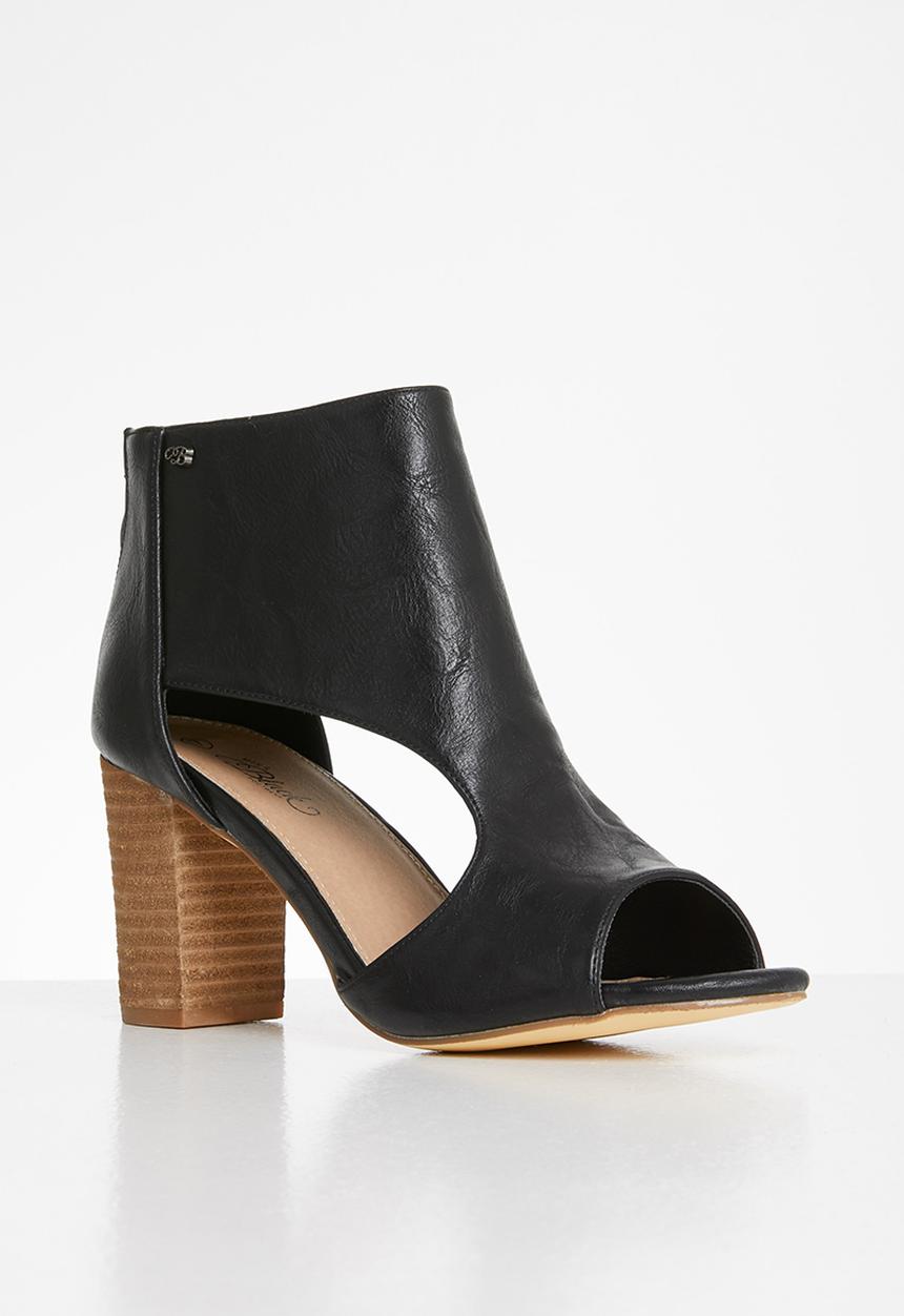 Miss Black - Tinos heel - black