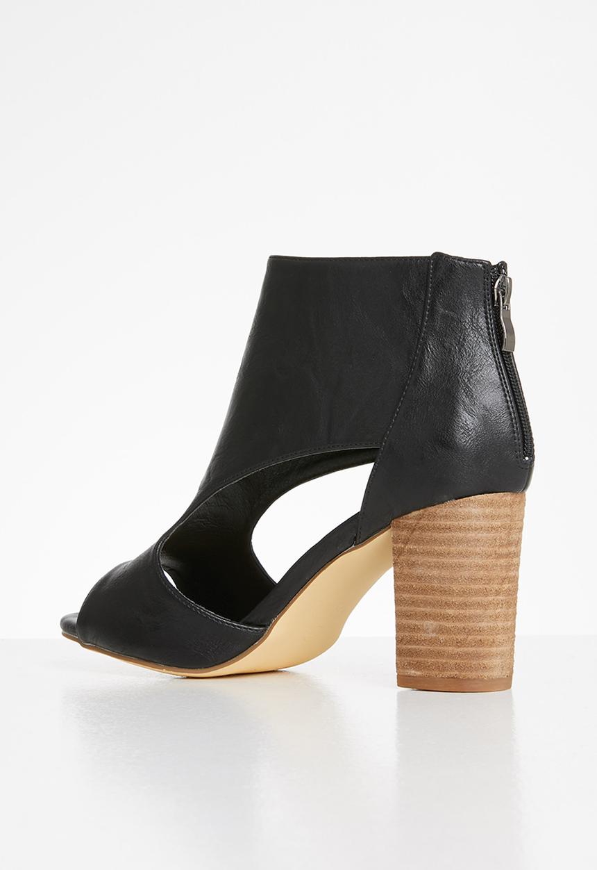 Miss Black - Tinos heel - black