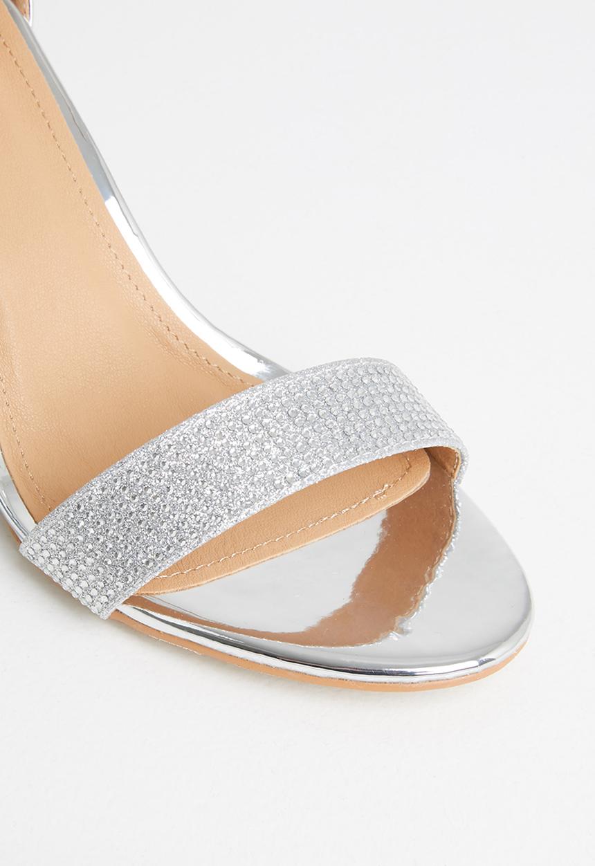 Miss Black - Fippy wedge - silver
