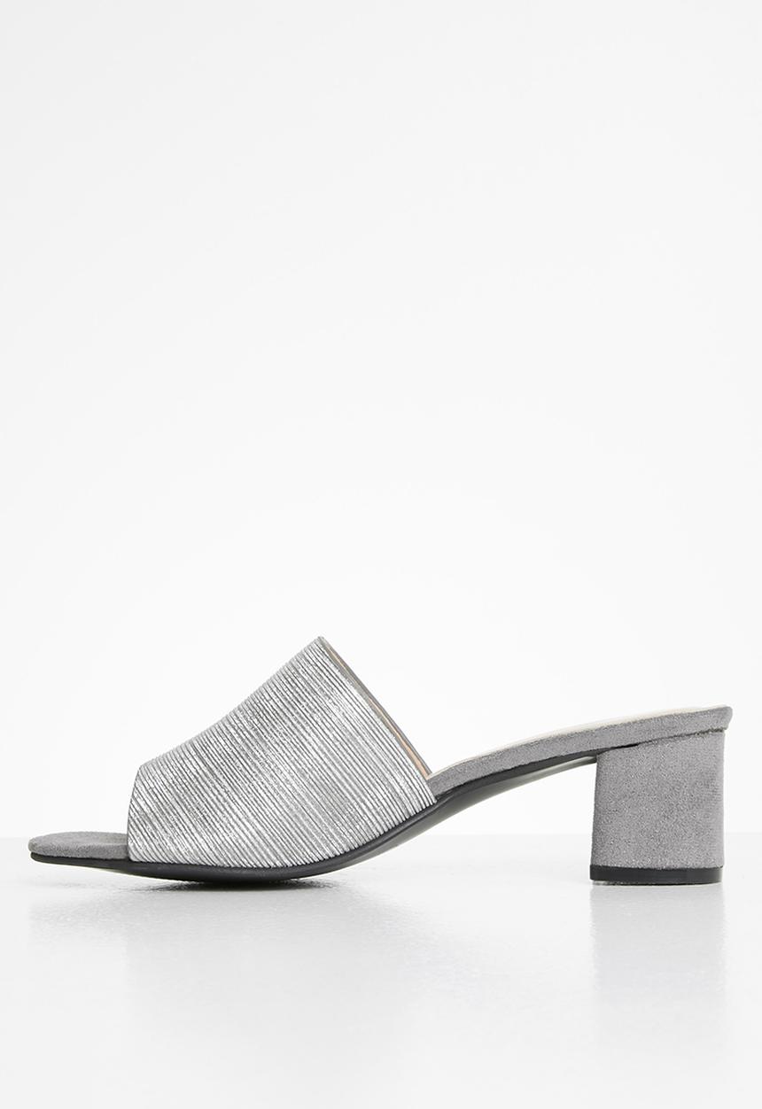 Miss Black - Ashu heel - grey