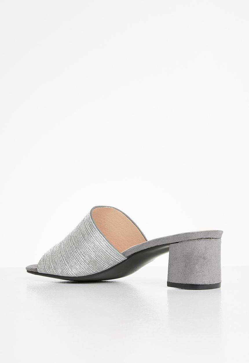 Miss Black - Ashu heel - grey
