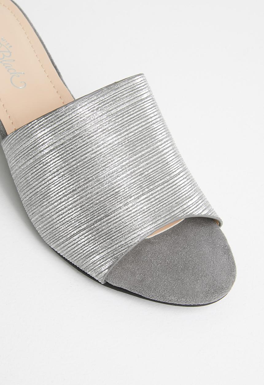 Miss Black - Ashu heel - grey