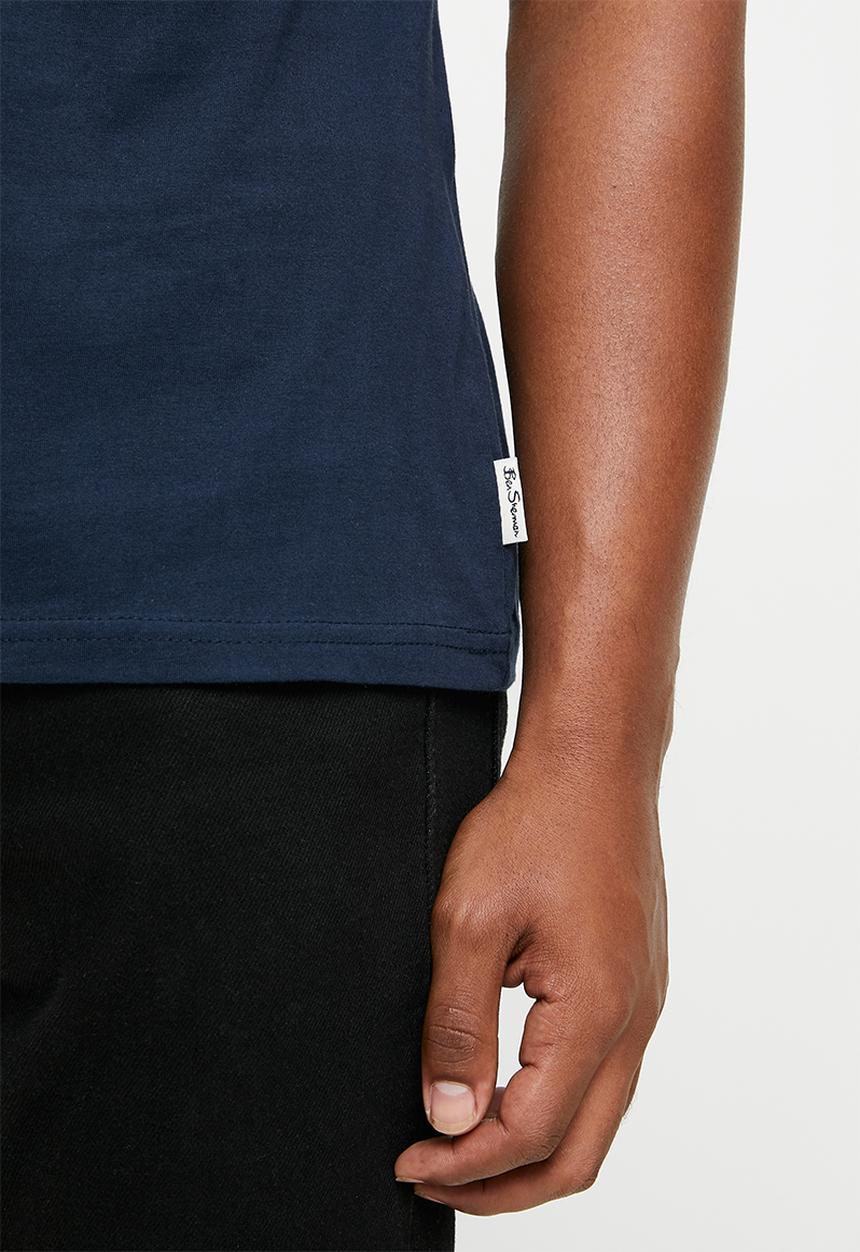 Ben Sherman - Broken target tee - navy