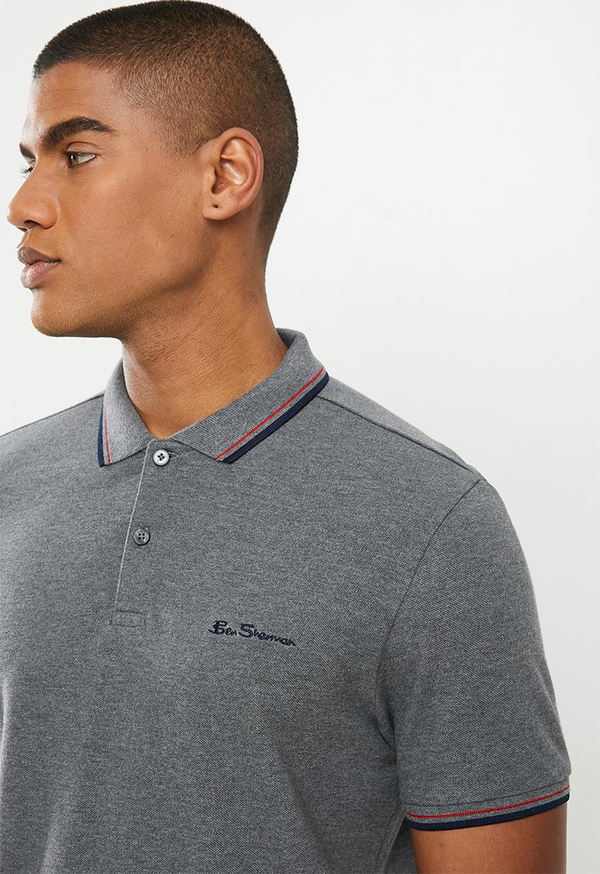Ben Sherman - Romford polo - grey 