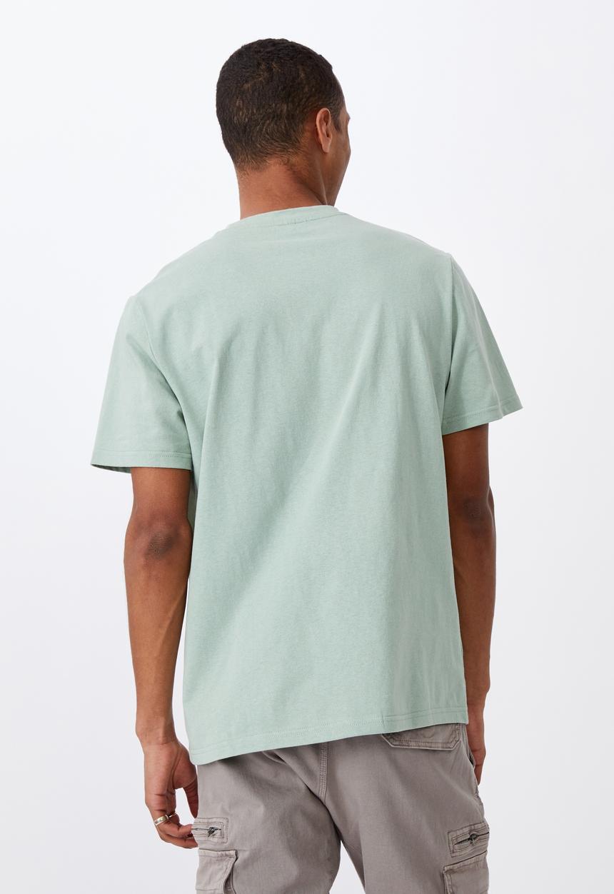 Cotton On - Colorado adventure supply tbar souvenir T-shirt - mist blue