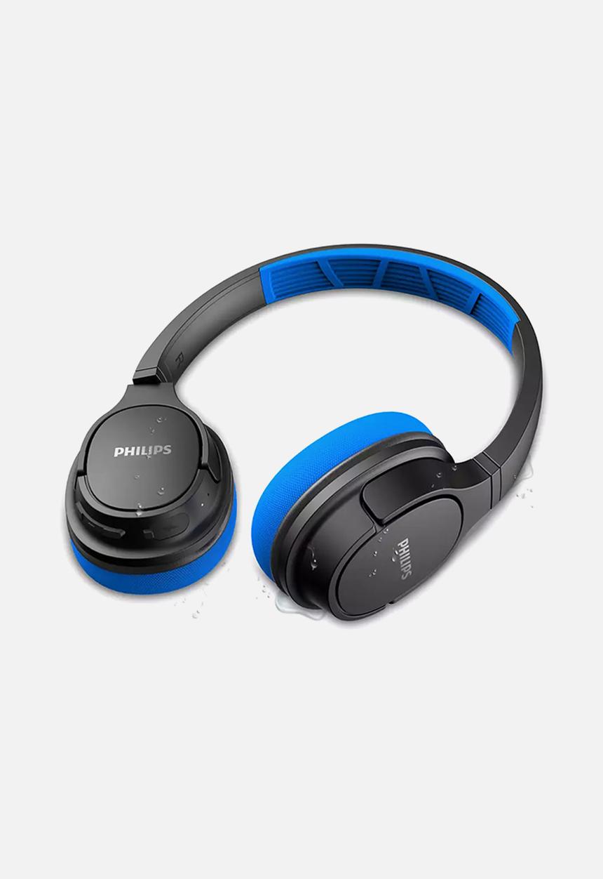 DNUPhillips - Tash 402 bl - bt over ear + ipx 420hrs - blue