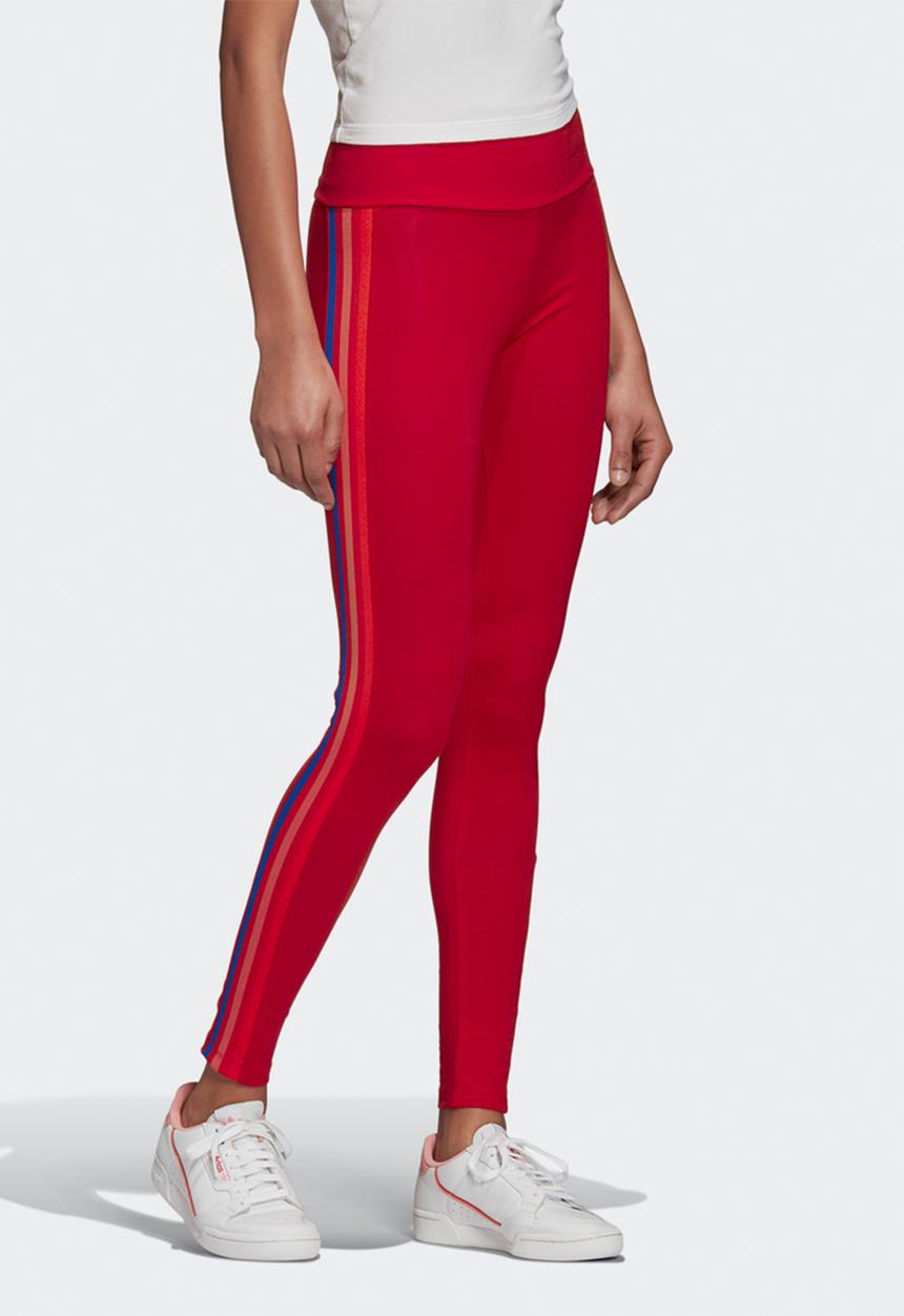 adidas Originals - Original foundation tights - red