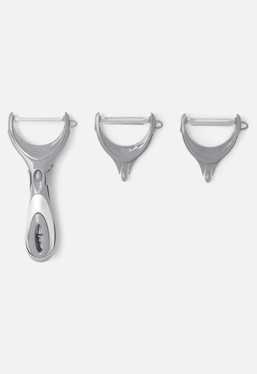 Jamie Oliver - Jamie oliver - 3 in 1 peeler - silver