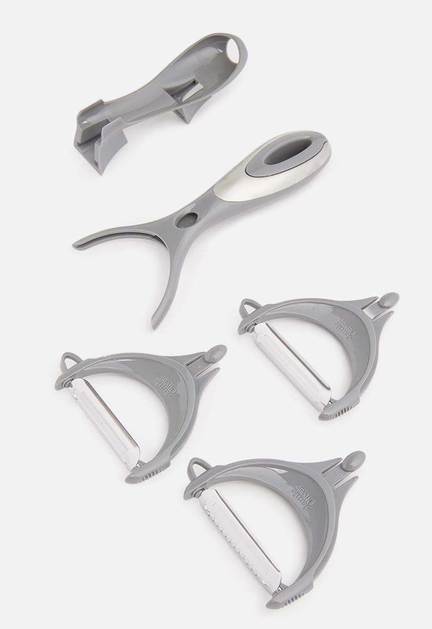 Jamie Oliver - Jamie oliver - 3 in 1 peeler - silver