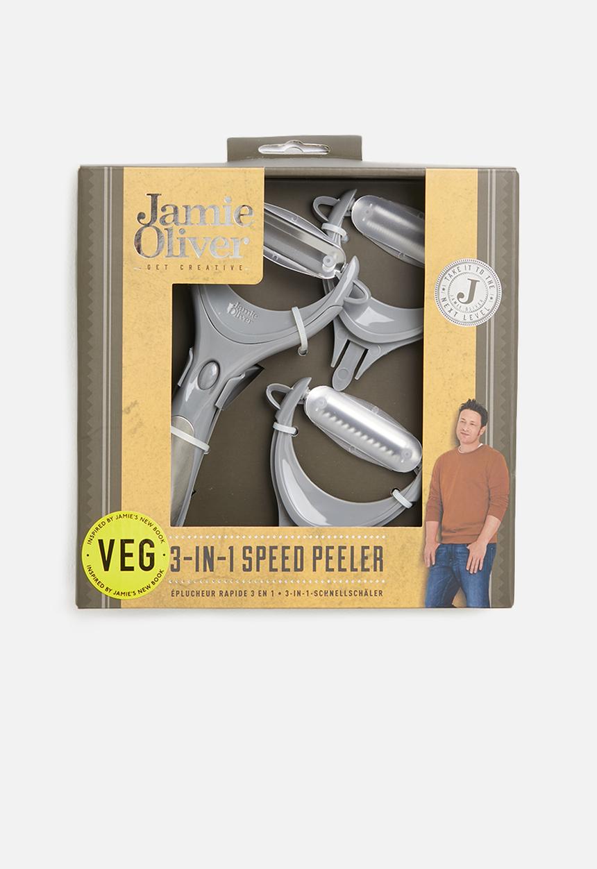 Jamie Oliver - Jamie oliver - 3 in 1 peeler - silver