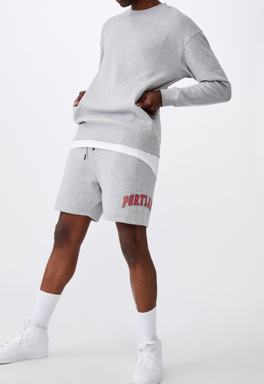Factorie - Track short - grey marle