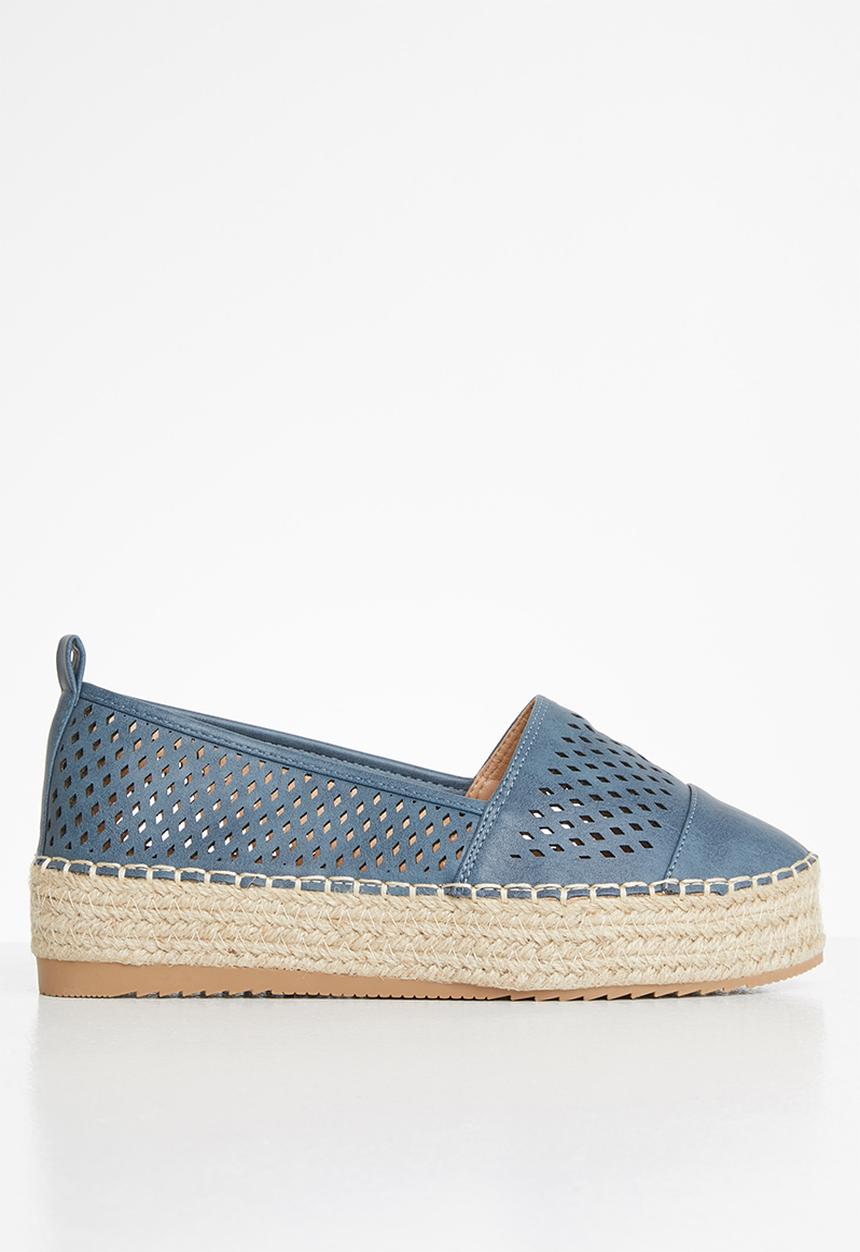 Plum - Ilana espadrille - blue
