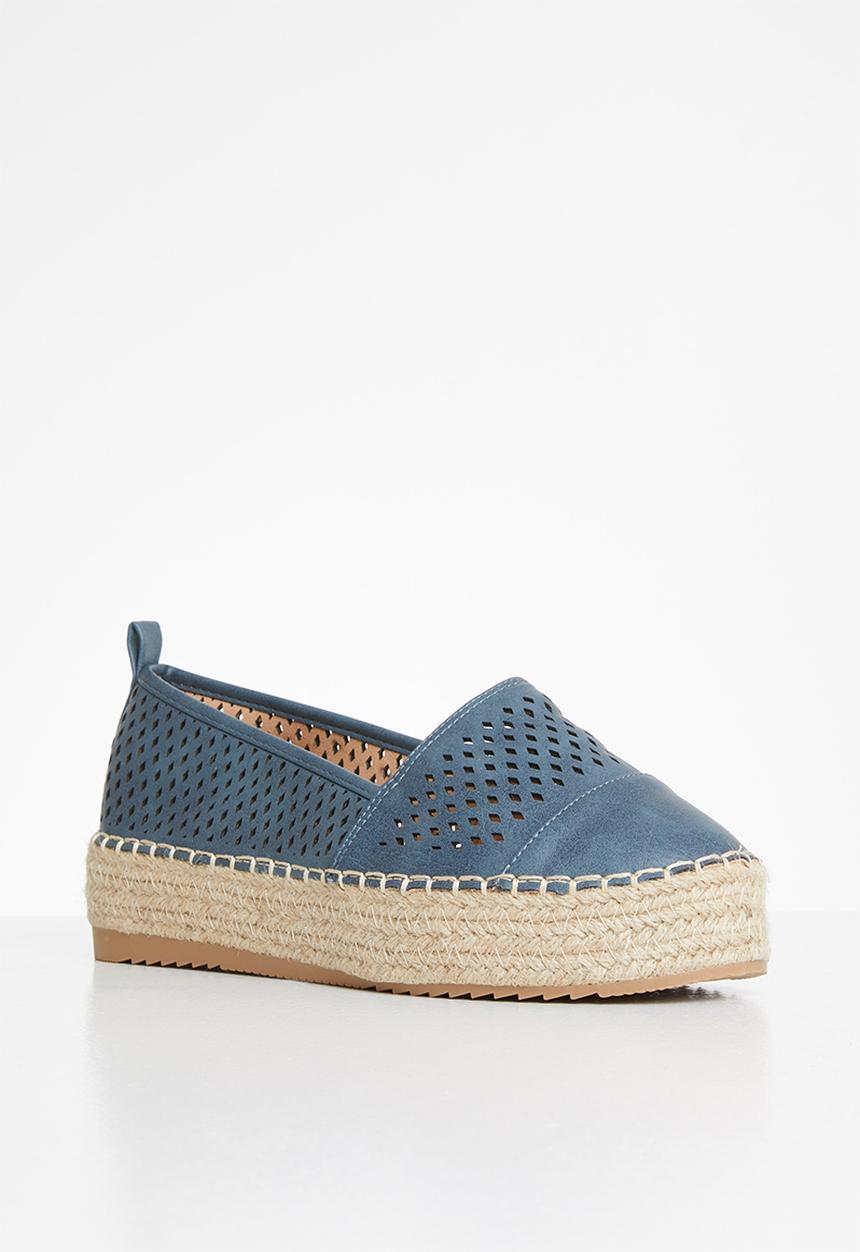 Plum - Ilana espadrille - blue
