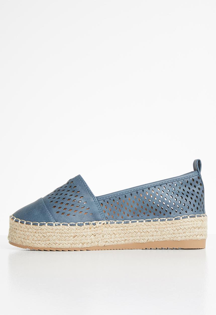 Plum - Ilana espadrille - blue