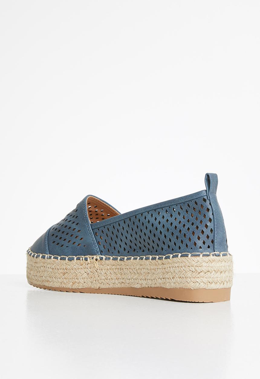 Plum - Ilana espadrille - blue