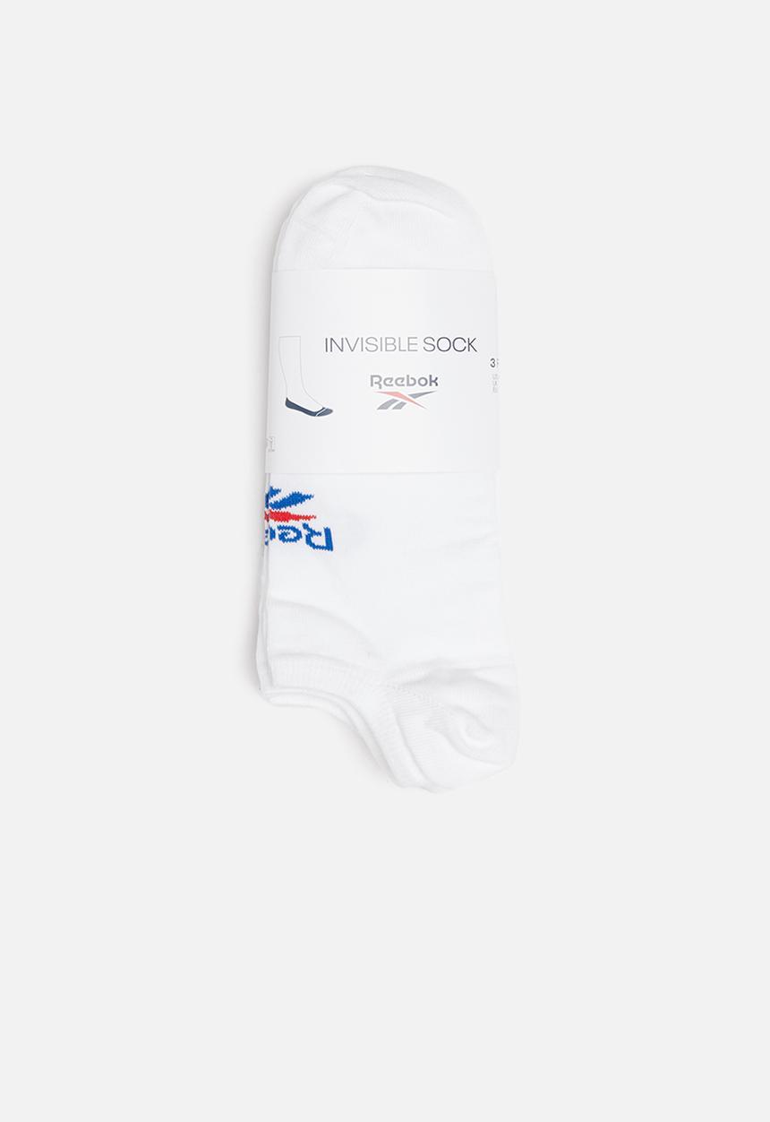 Reebok - 3 Pack invisible socks - multi