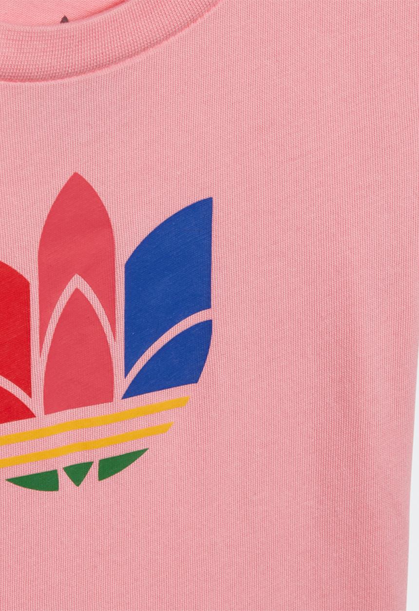 adidas Originals - 3D trefoil tee - light pink