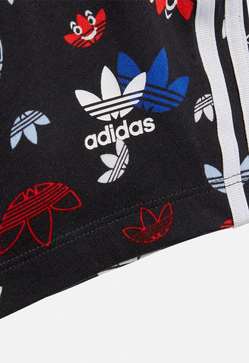 adidas Originals - Short tee set - red & black 