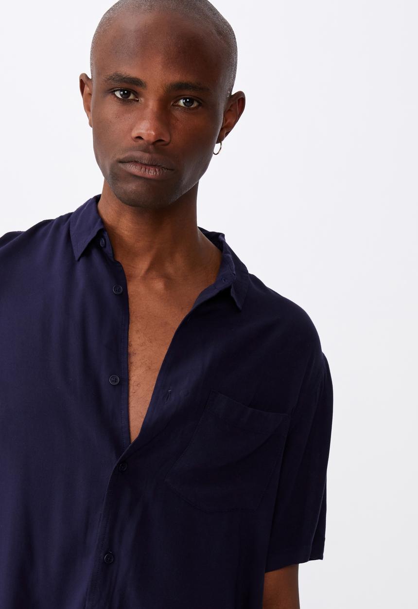 Factorie - Resort shirt - navy