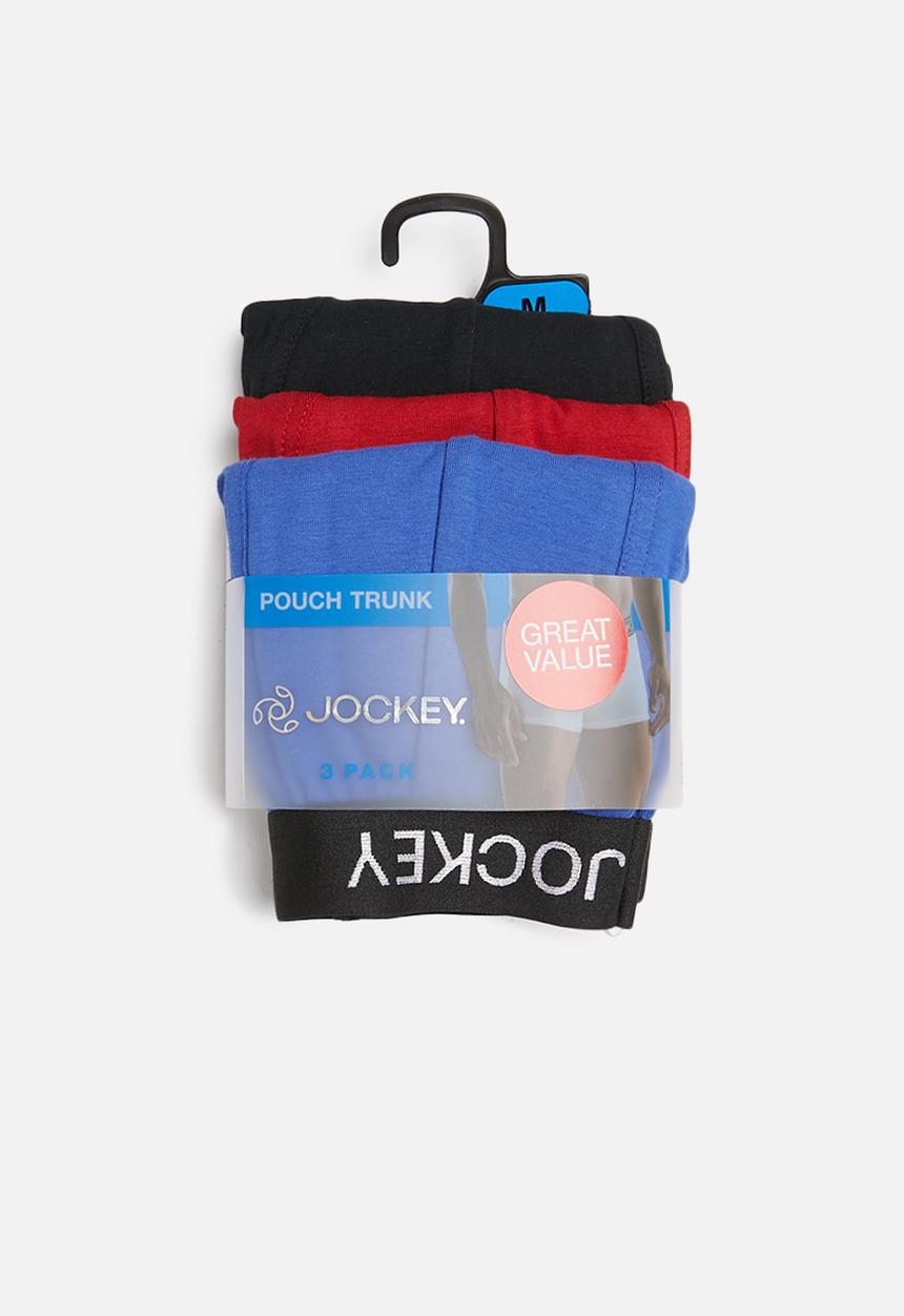 Jockey - 3 Pack great value trunks - multi 