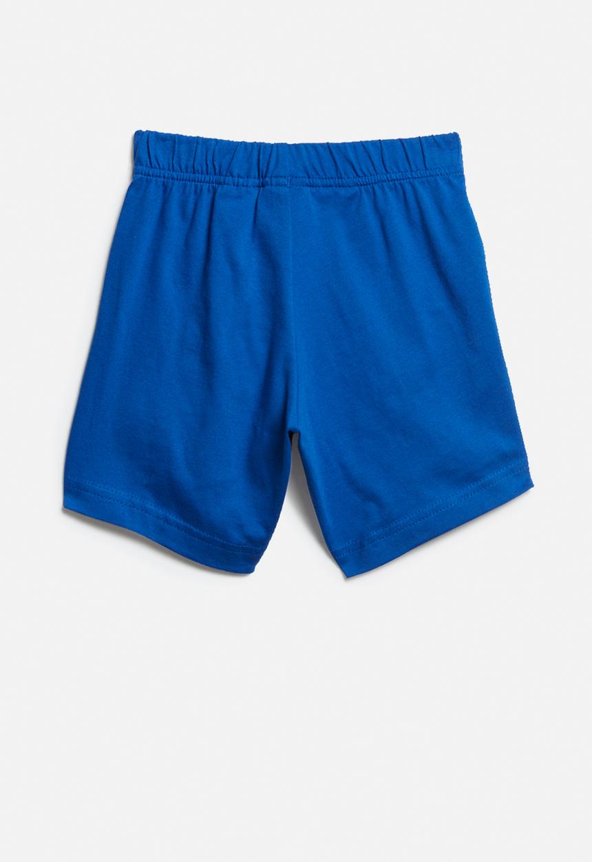 adidas Originals - Infants colourblock set - blue & white 