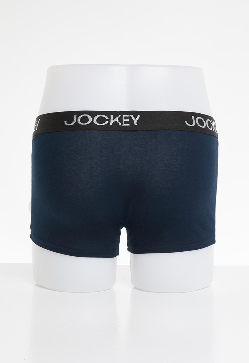 Jockey - 3 Pack great value trunks - blue & green