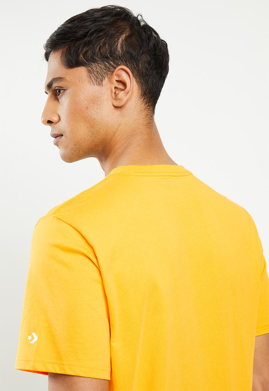 Converse - Basketball skull tee - yellow