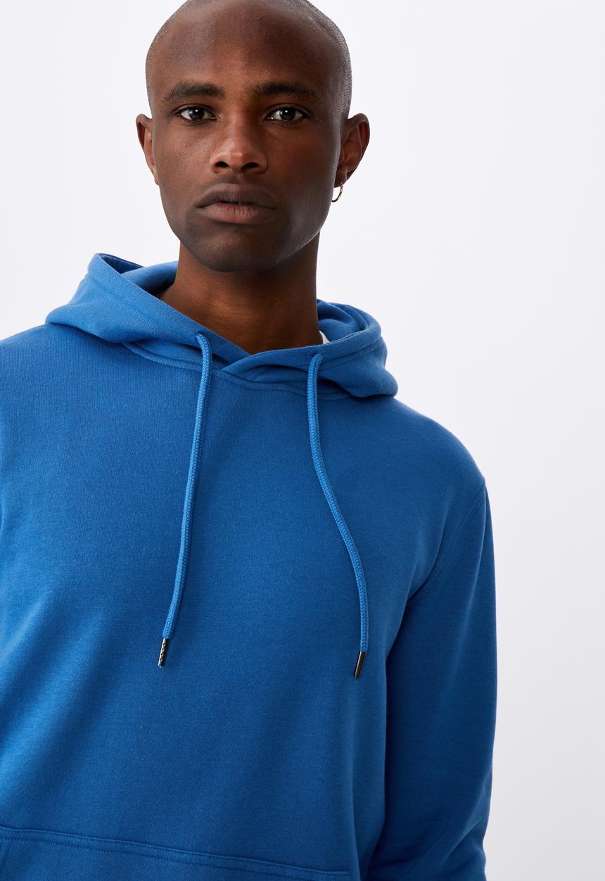 Factorie - Basic hoodie - cobalt smoke
