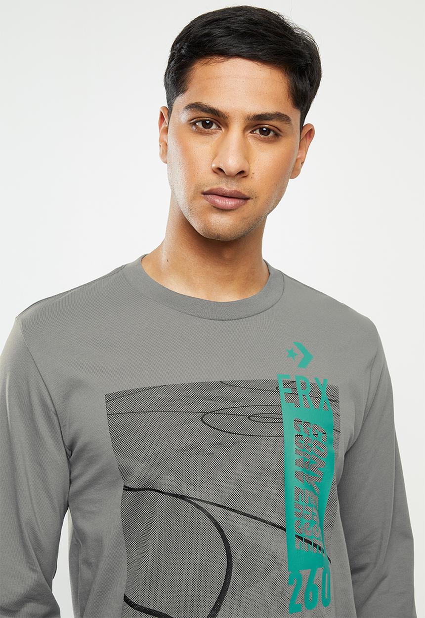 Converse - Converse erx long sleeve tee - grey